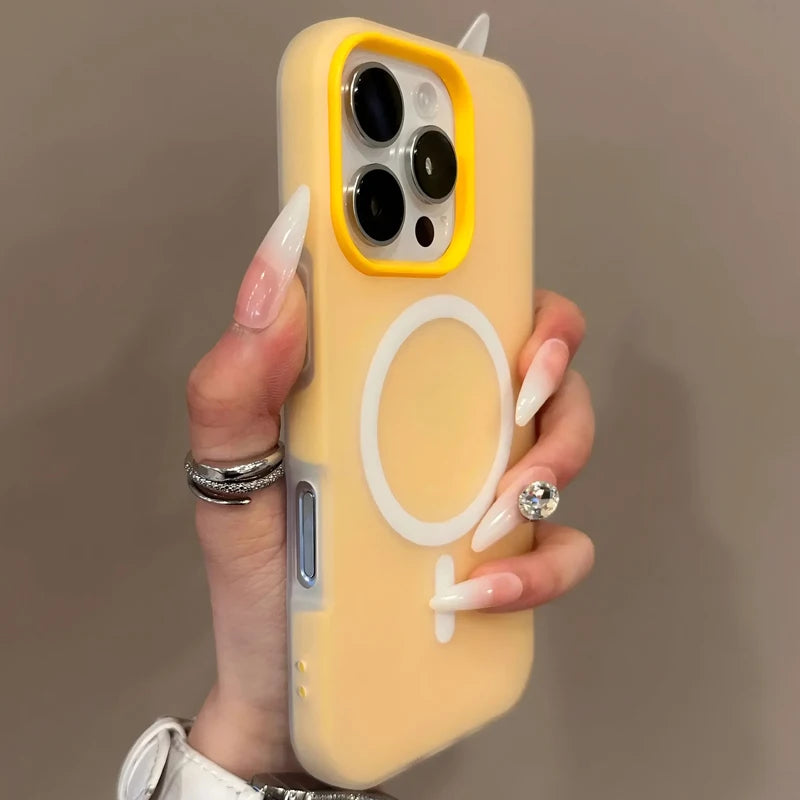 Luxury Candy Color 2 IN 1 For Magsafe Case