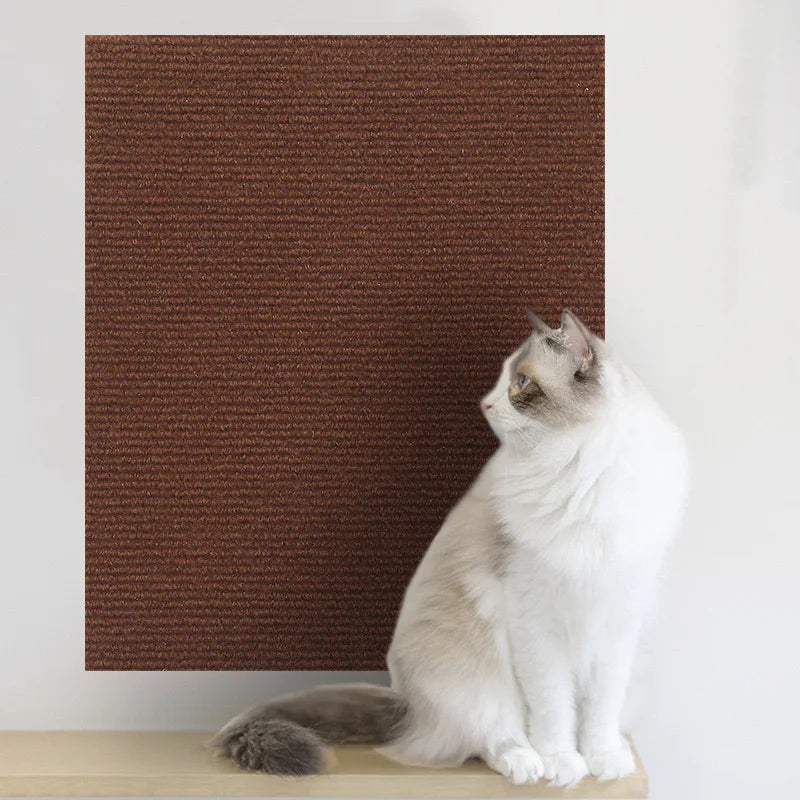 Self - Adhesive Cat Scratching Mat Trimmable Cat