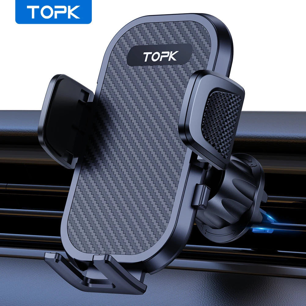 TOPK D42 - G Car Phone Holder Mount, Upgraded Metal