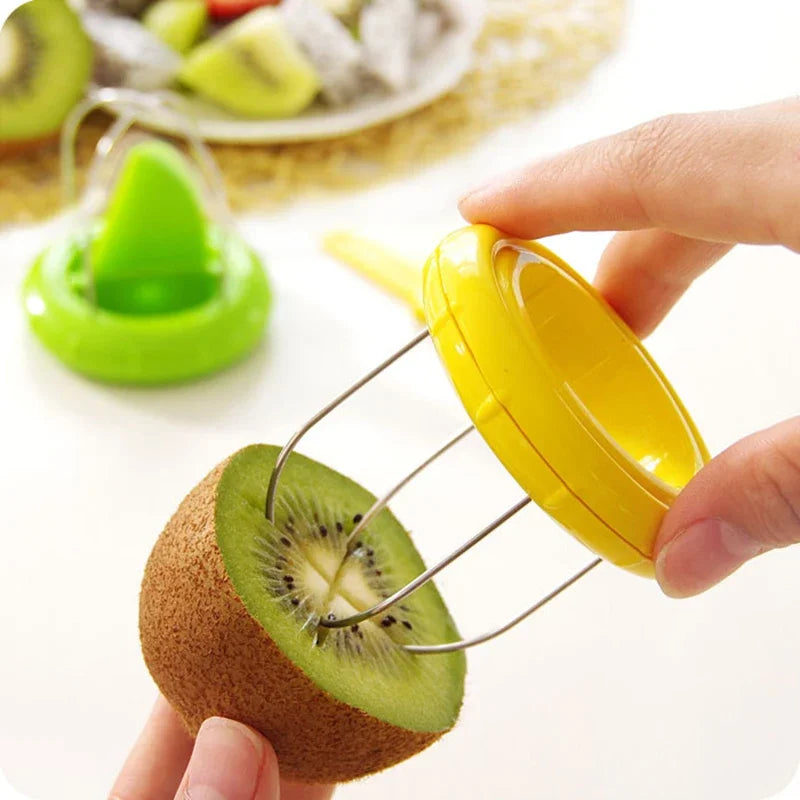 Fast Peel Kiwi Cutter Fruit Peeler Slicer Lemon