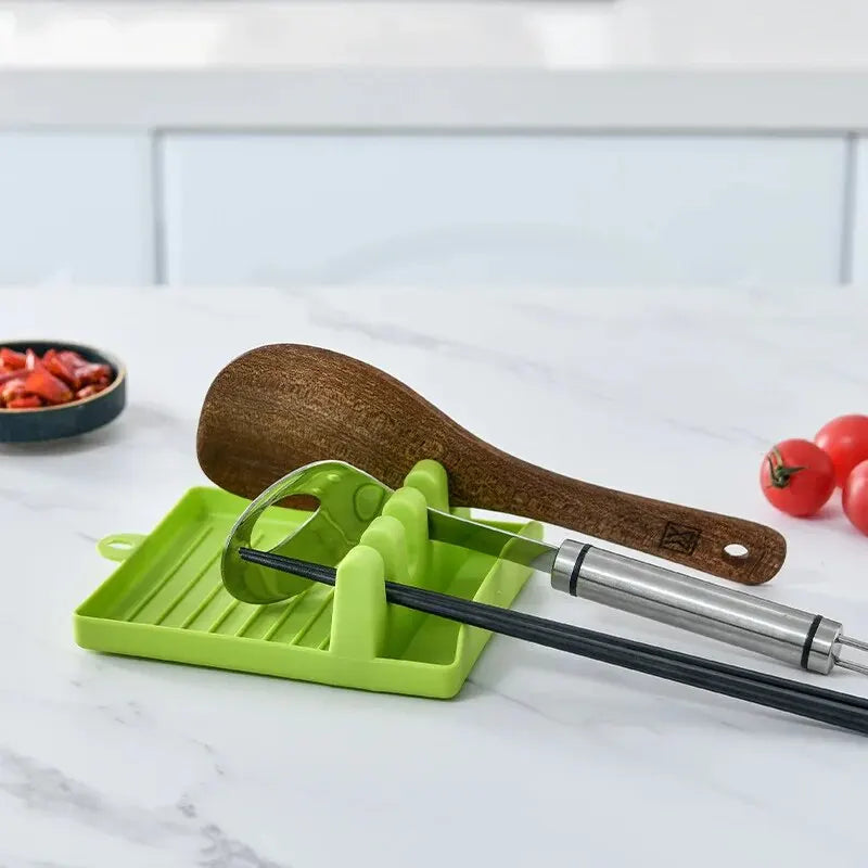 Étagères de Rangement pour Spatule de Cuisine et Couvercle de Pot