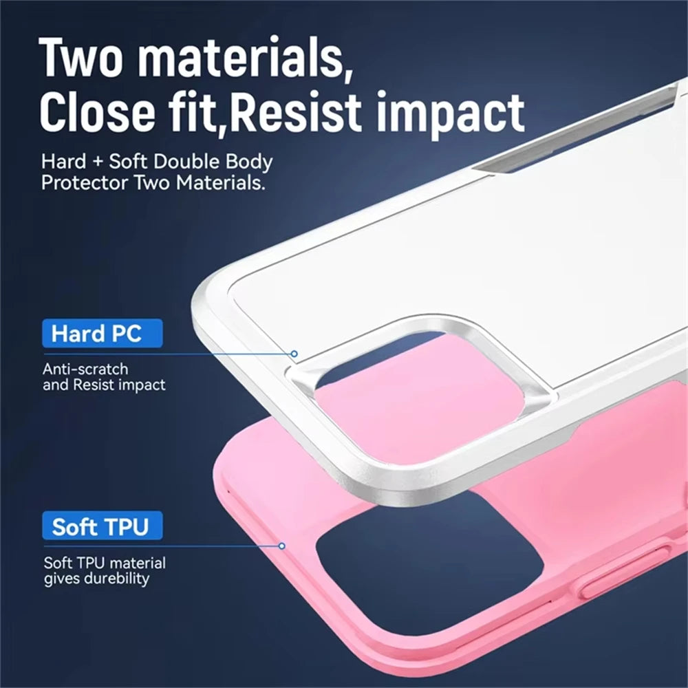 Heavy Duty Drop Shockproof Phone Case For Iphone