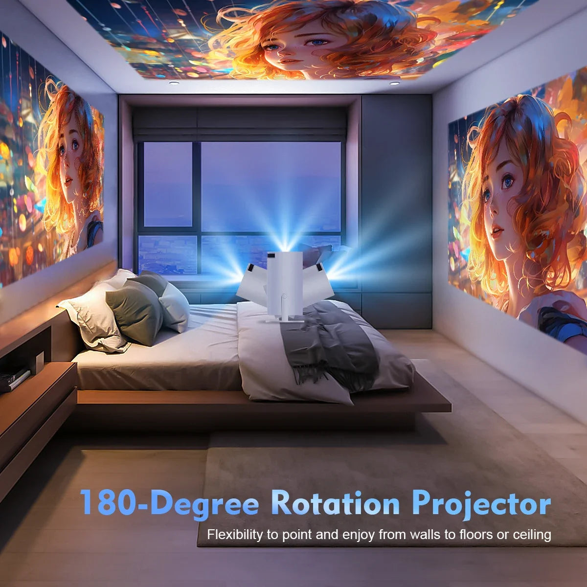 Magcubic Home Cinema Projector HY300 PRO