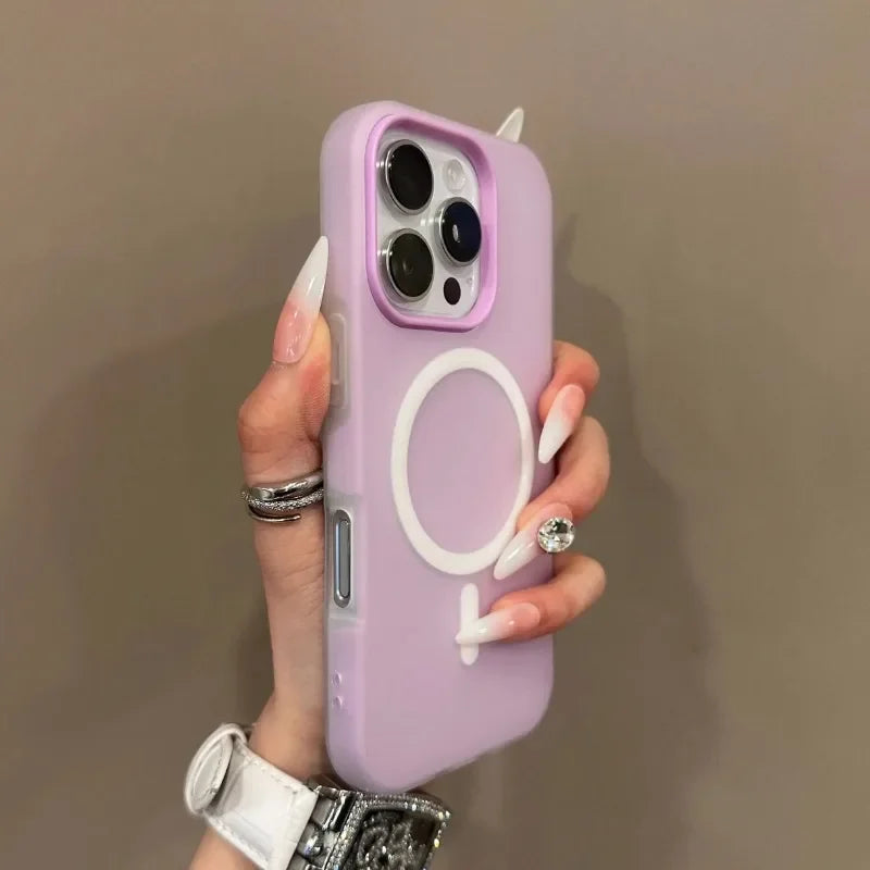 Luxury Candy Color 2 IN 1 For Magsafe Case