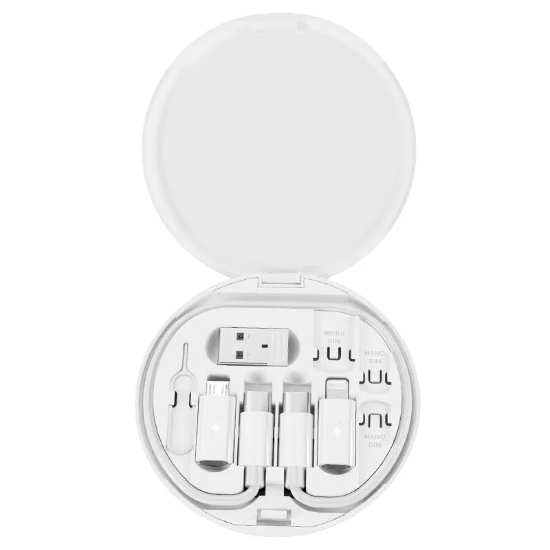 60W Multi USB Charging Adapter Cable Kit, USB C