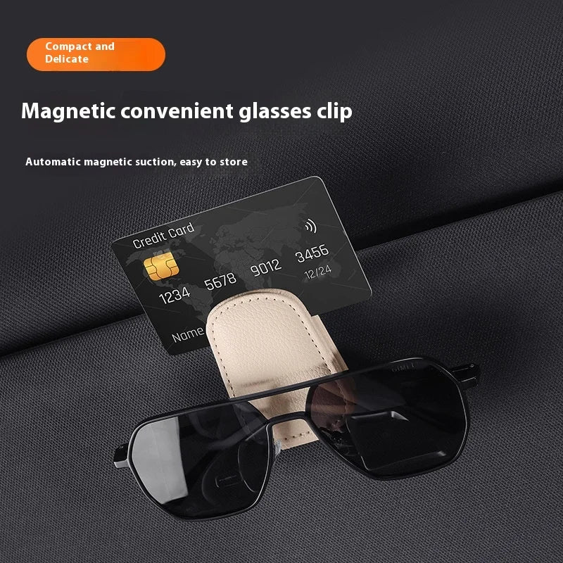 Sunglasses Holder for Car Sun Visor