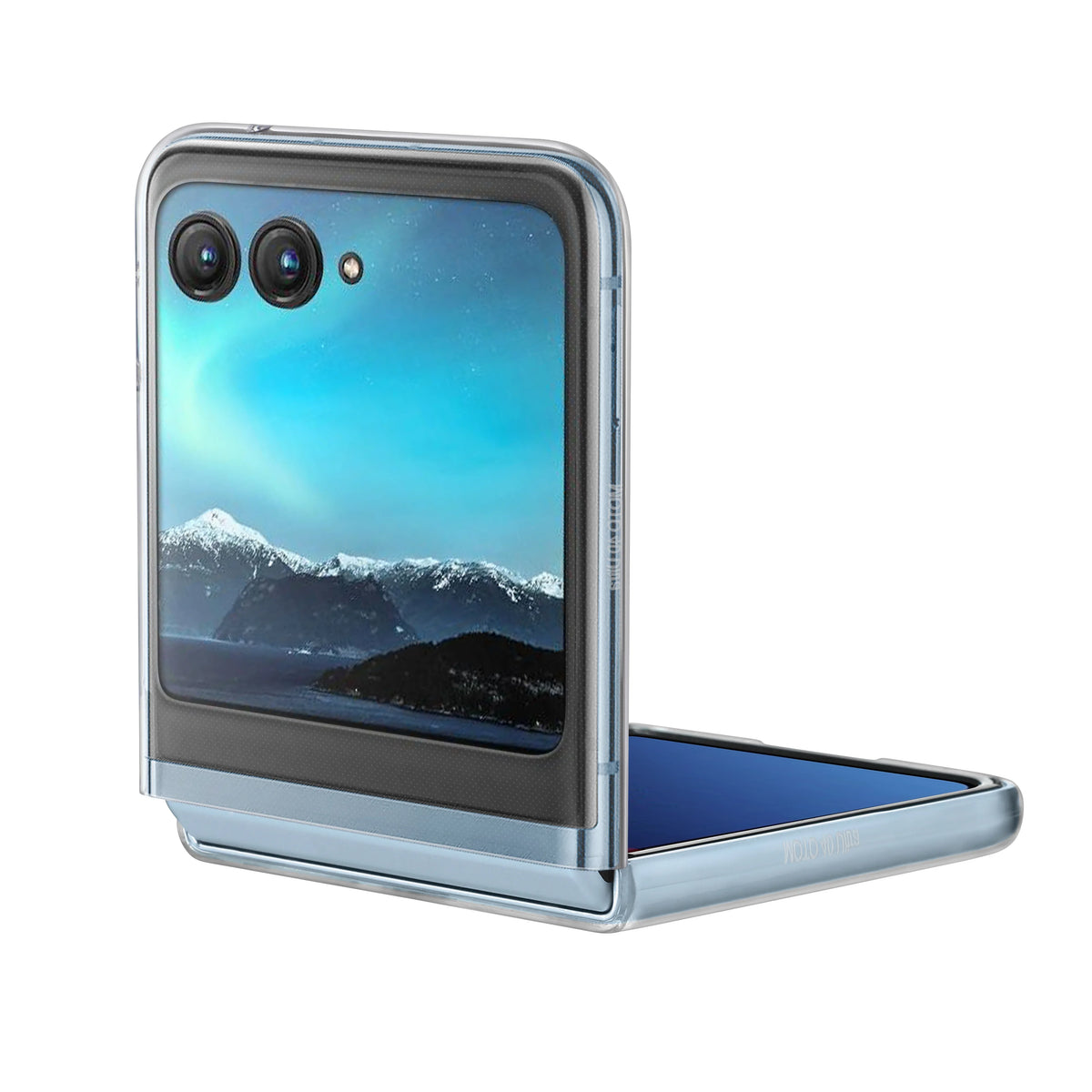 Clear Hard Case for MOTOROLA MOTO RAZR 70 2026 40