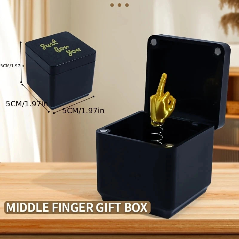 Christmas Interesting Prank Gift Middle Finger In
