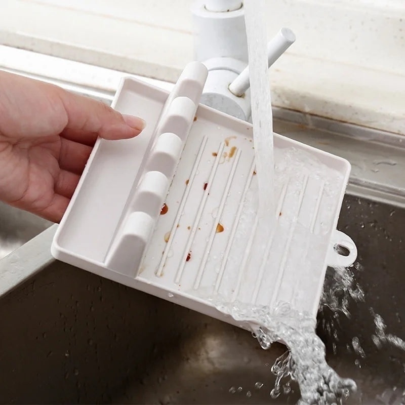 Kitchen Spoon Holders Fork Spatula Rack Shelf