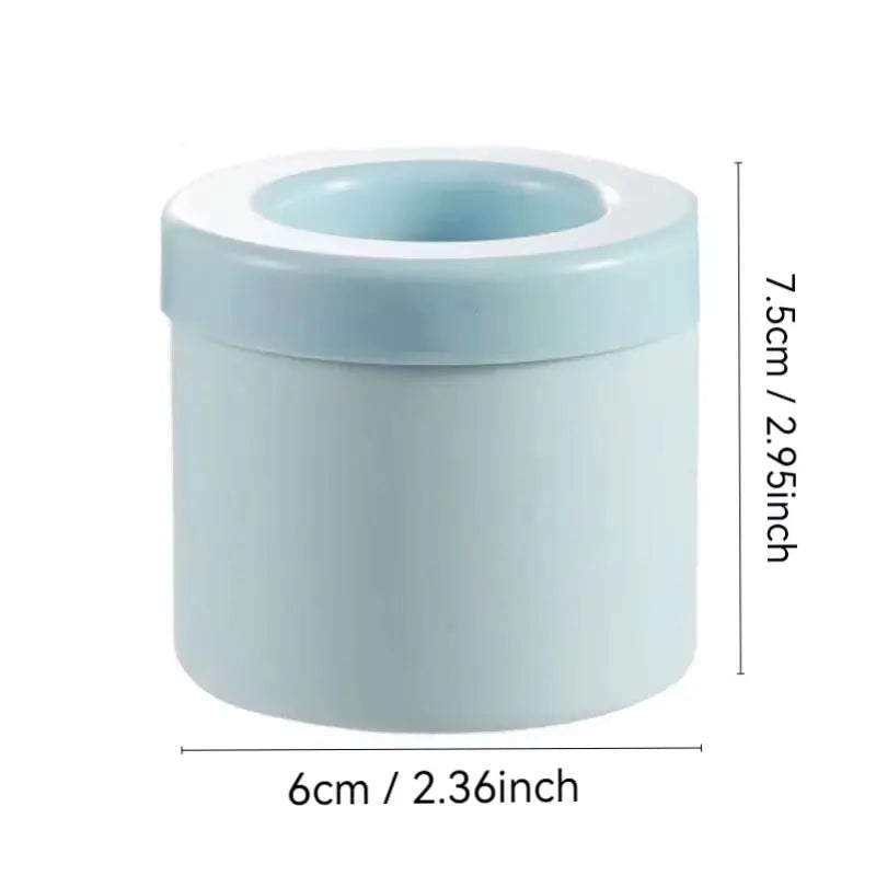 Silicone Ice Cube Mold Round Ice Bucket Summer