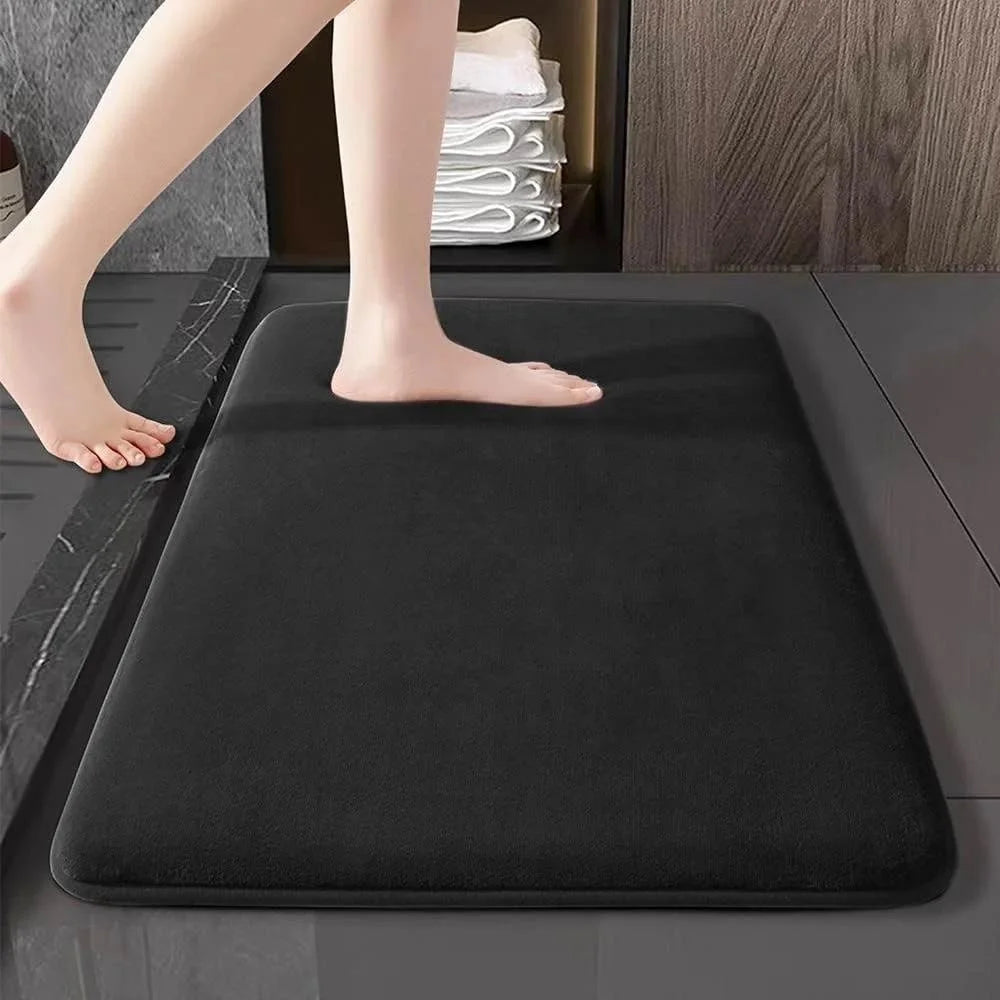Super Absorbent Coral Velvet Non Slip Bath Floor