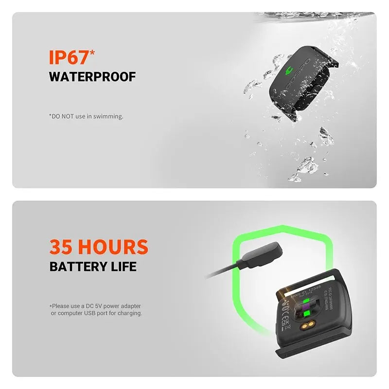 COOSPO HW9 Armband Heart Rate Monitor with HR