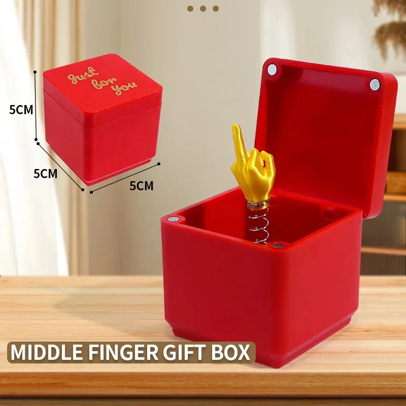 Christmas Interesting Prank Gift Middle Finger In