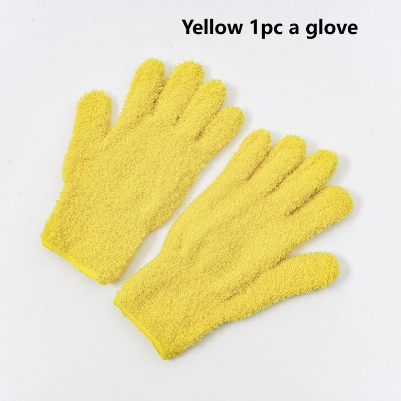 Microfiber Dusting Gloves Stretchable