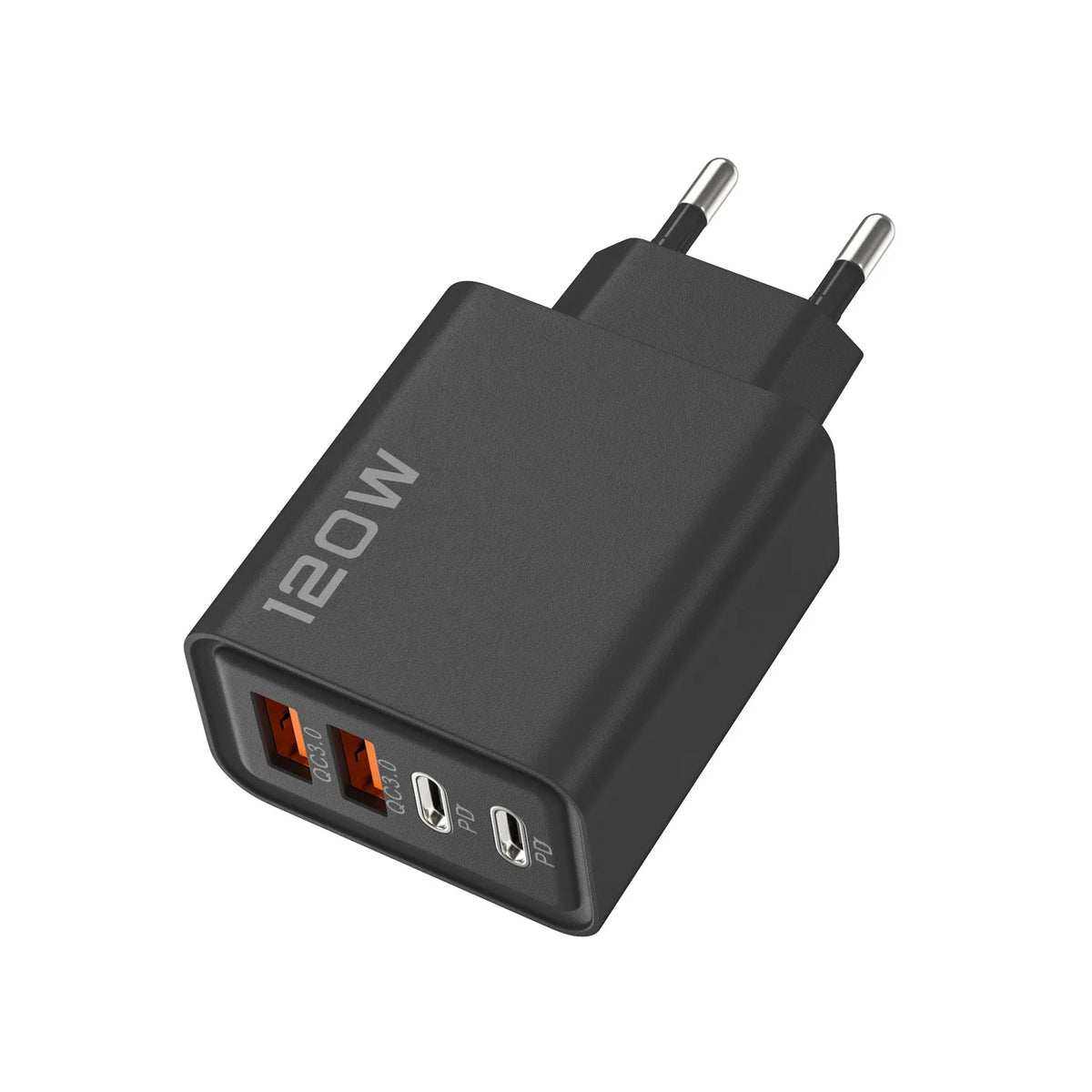 120W 4 - Port USB - C Fast Charger Wall Adapter