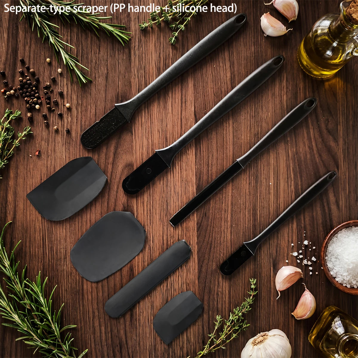 Silicone cream spatula Non - stick butter spatula