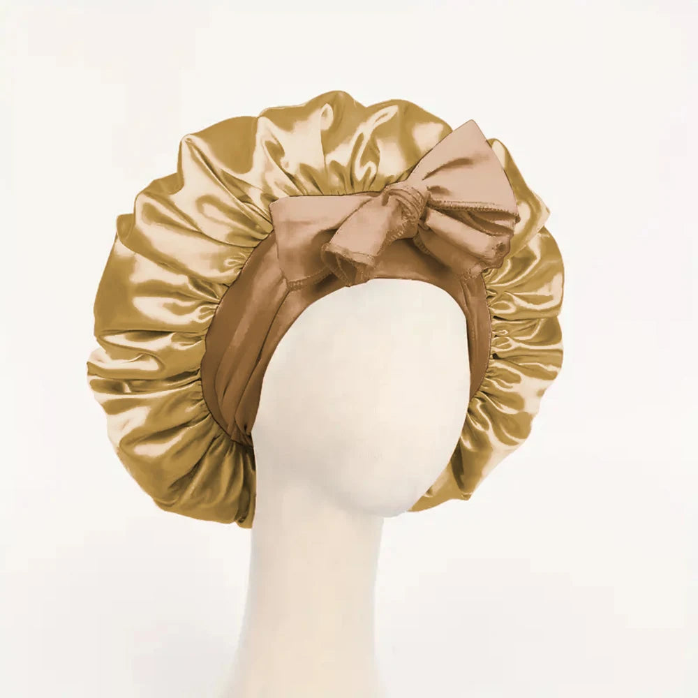 Satin Bonnet Silk Bonnet Adjustable Bonne