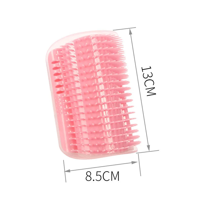 Massage Pet Cat Brush Corner Scrape Hair Removal