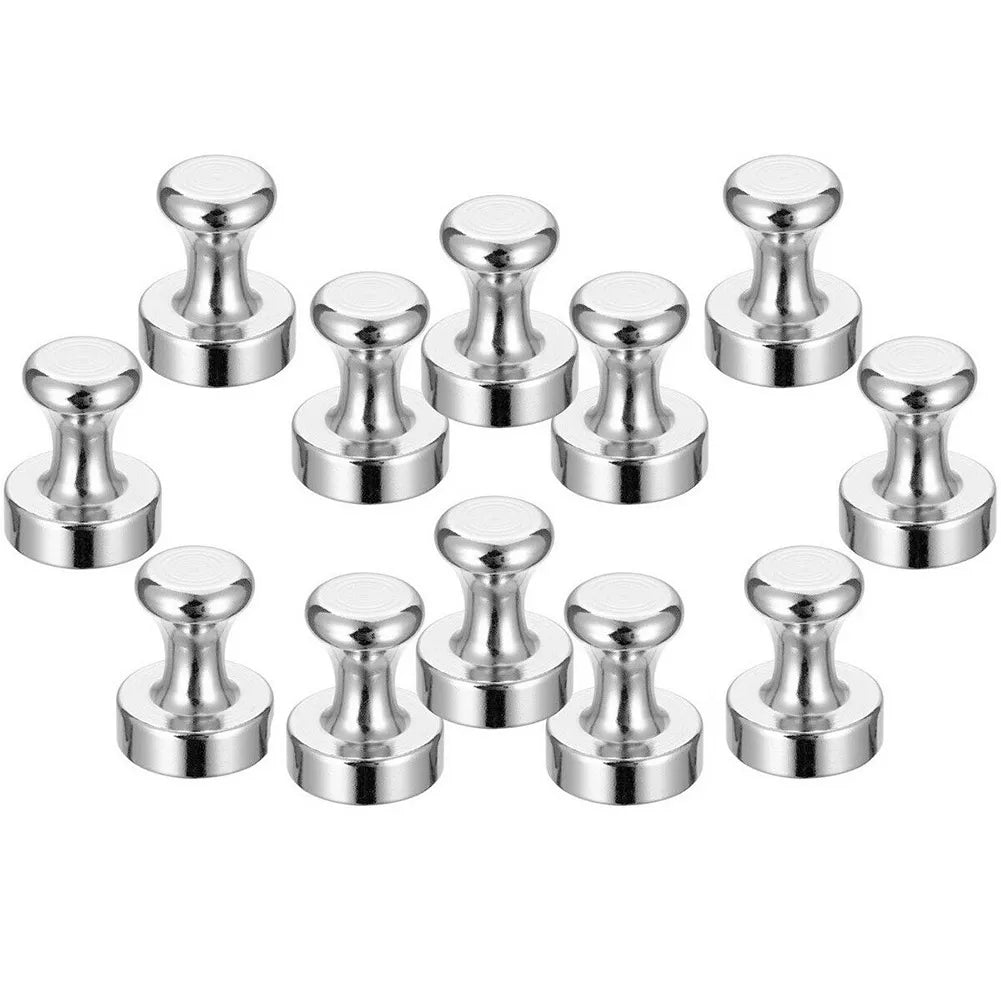 10/20x Magnetic Pins Neodymium Magnets Pin Board