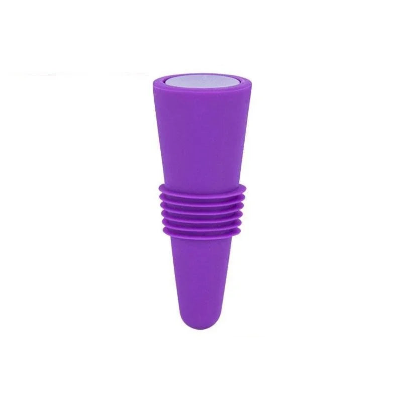 1PC Silicone Wine and Beverage Bottle Cap Set