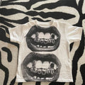 Punk Y2K Baby Short Sleeve Top Gothic Street T