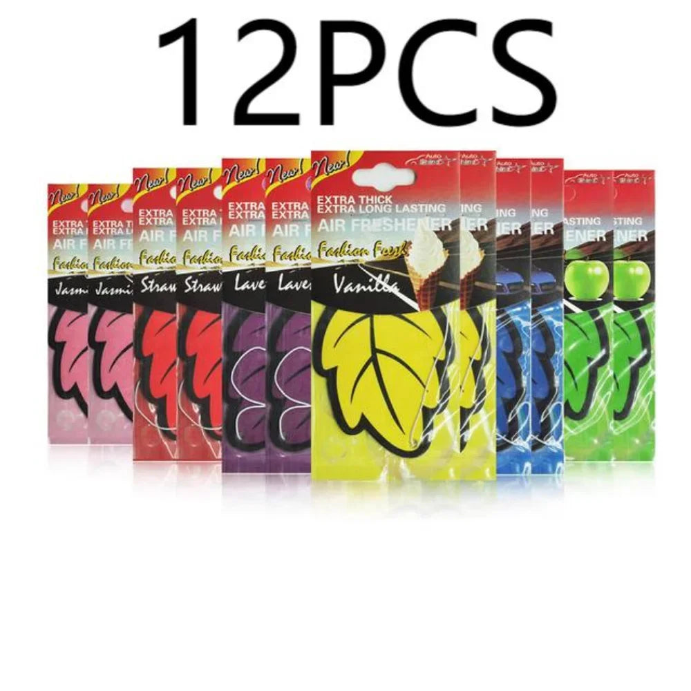 Car Air Freshener Natural Scented Tea Paper