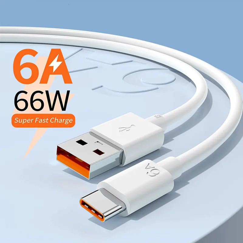 6A USB C Charging Cable with 67W Charger Wall