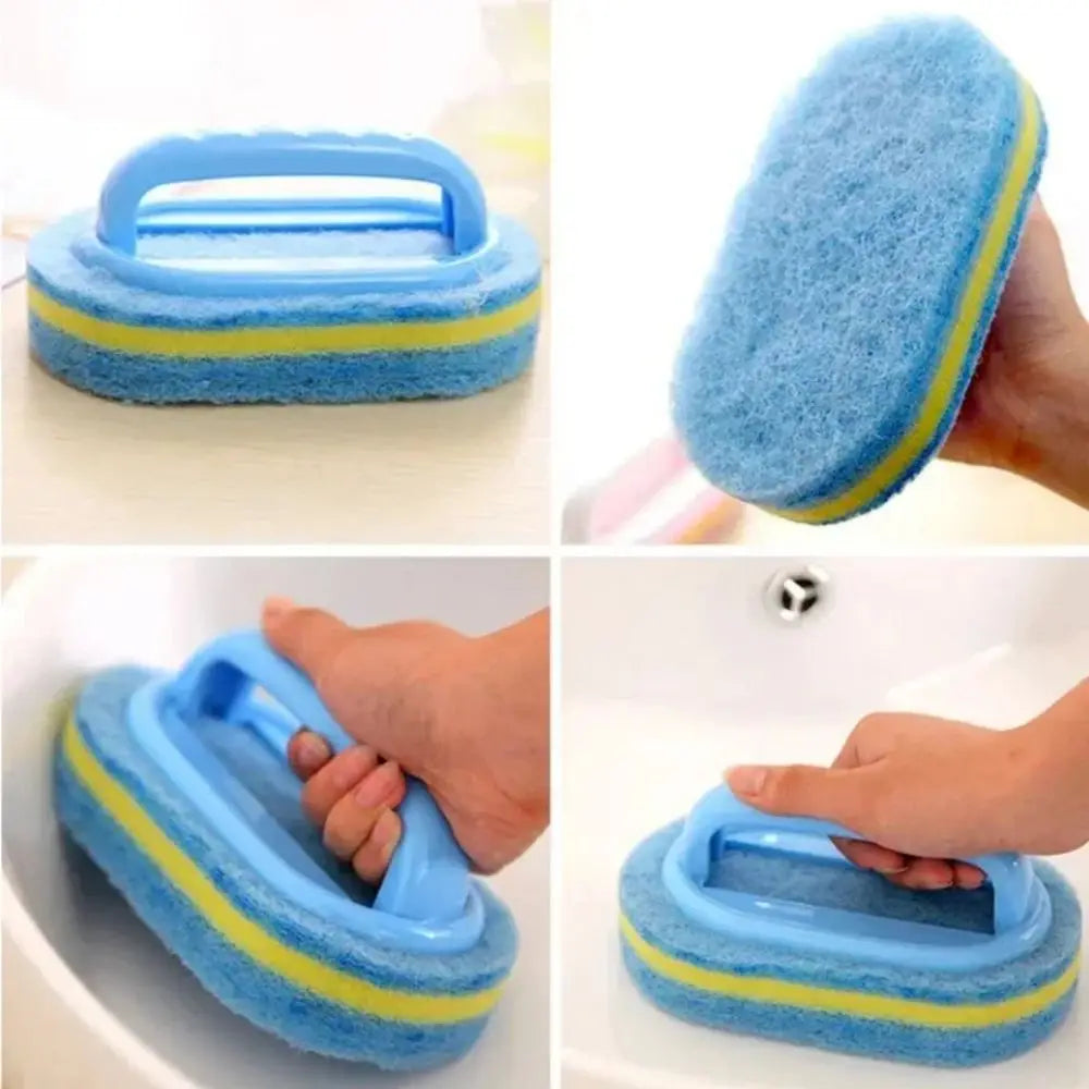 Multi Functional Cleaning Sponge with Handle