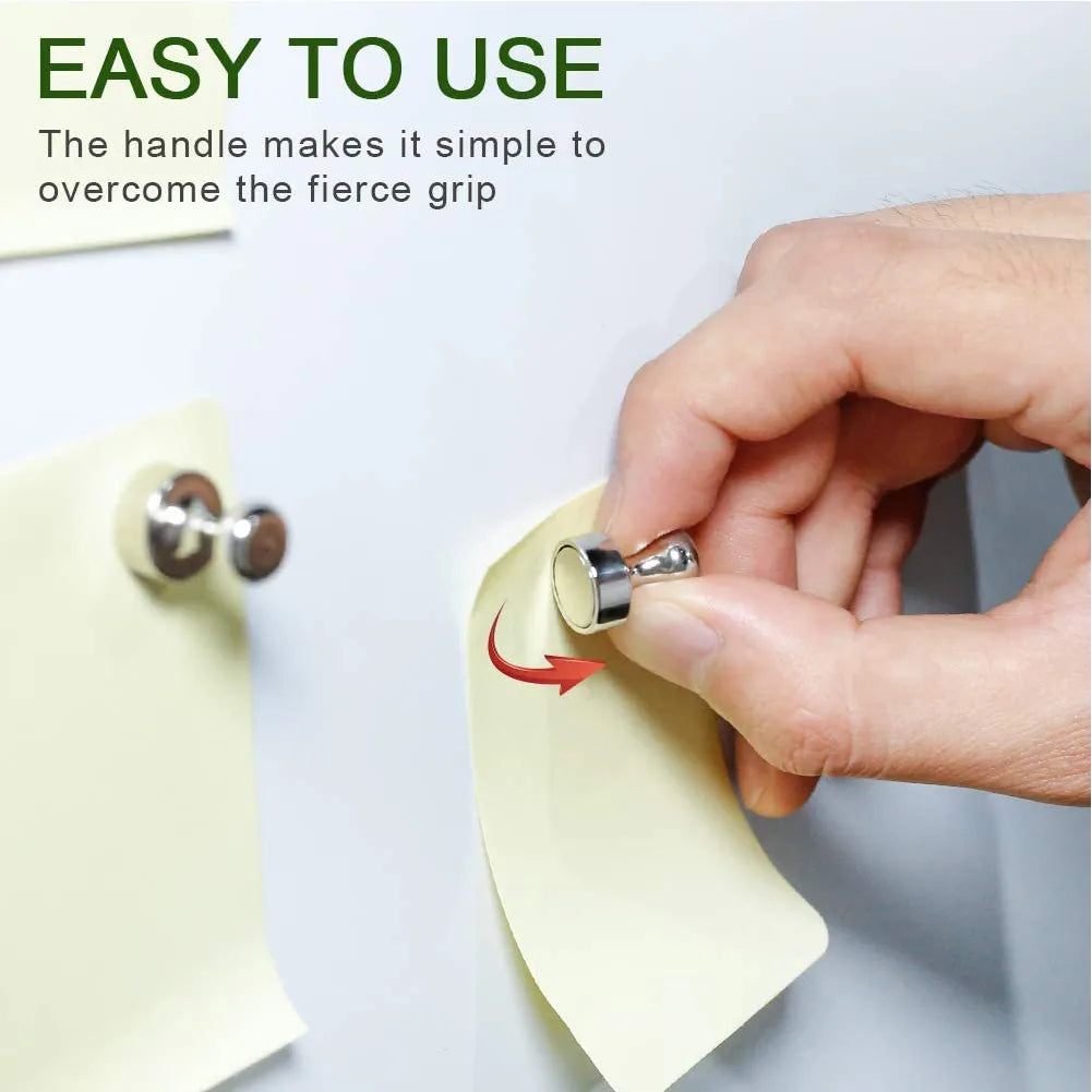 10/20x Magnetic Pins Neodymium Magnets Pin Board