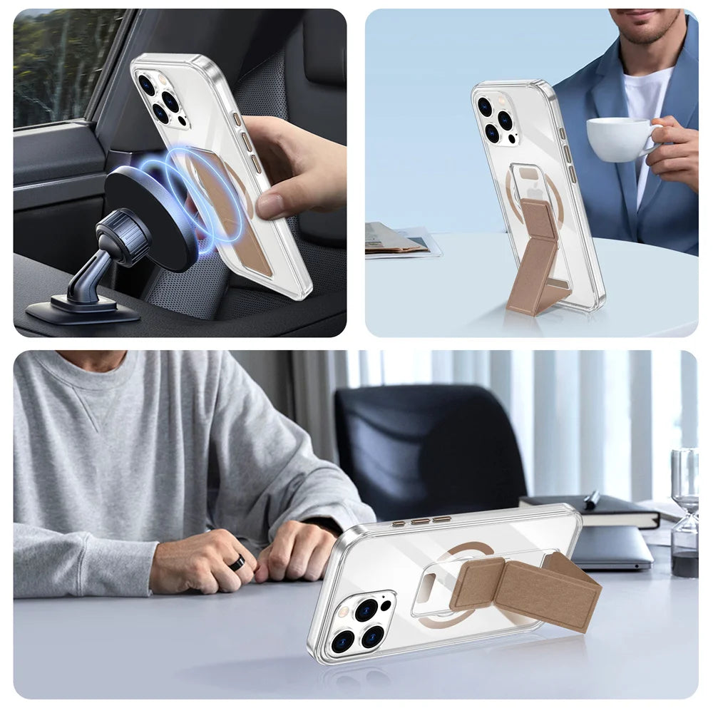 Luxury Folding Wristband Stand Magnetic Phone