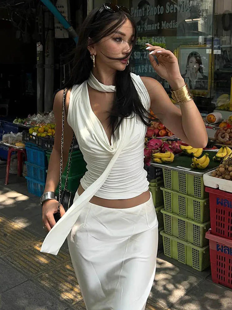 Women's Sexy Sleeveless V