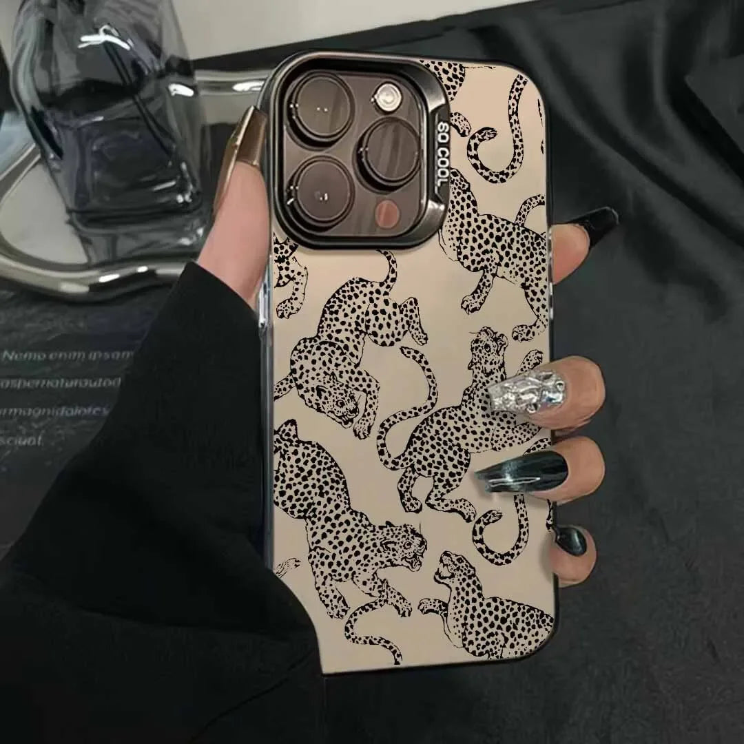 Cool Black And Pink Leopard Print Case For Honor