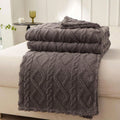 Single - Layer Coral Fleece Blanket