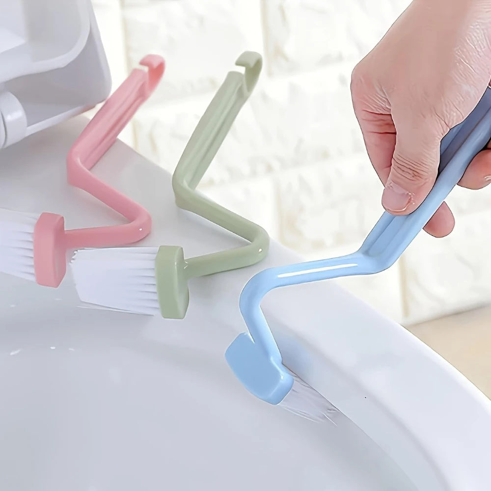 Curved Toilet Brush with Long Handle