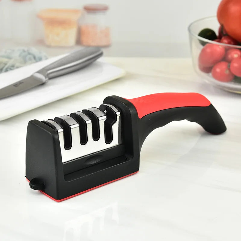 Kitchen 4Segment Knife Sharpener Household