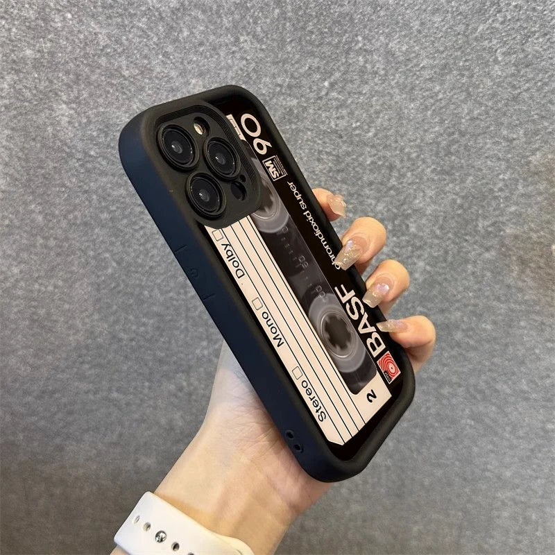Lucky Tape Pattern Silicone Soft Phone Case