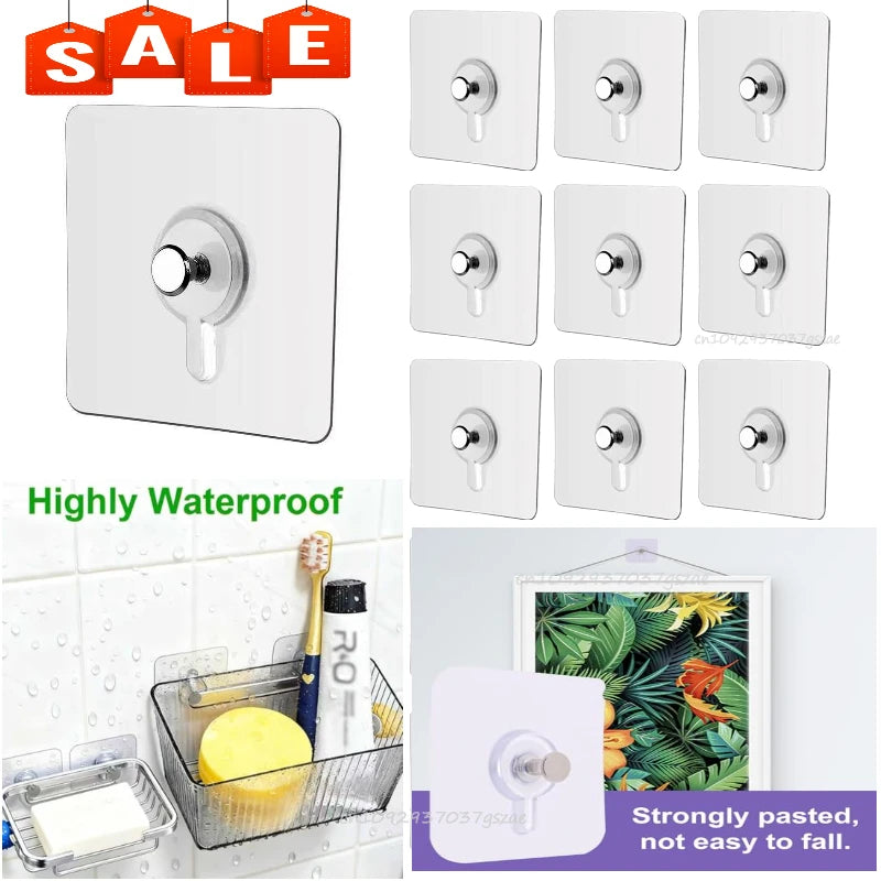 Photo Frame Hooks Storage Rack Screw Holders Door