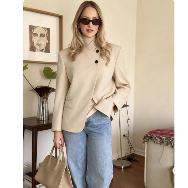 Women's Autumn Blazers Blouse 2026 New Fashion Young