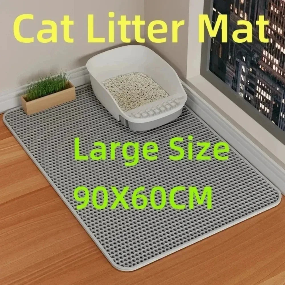 90X60CM Double Layer Waterproof Nonslip Cat