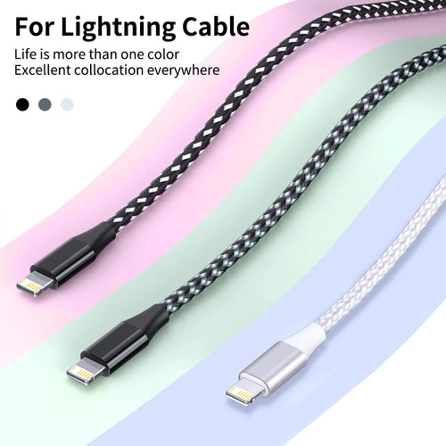 Câble USB vers Lightning (5 pièces) pour iPhone 14 13 12