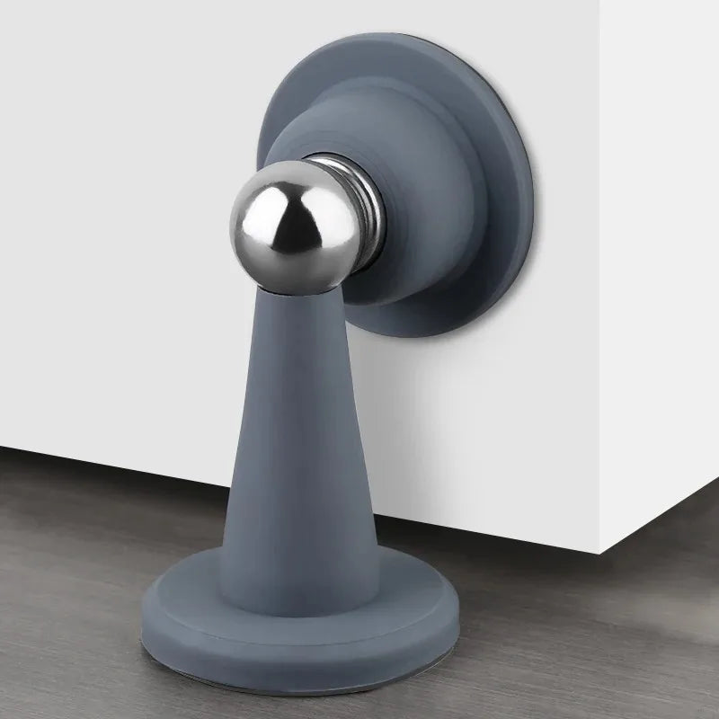 No - Drill Door Stopper for Room Bedroom Door Fixed