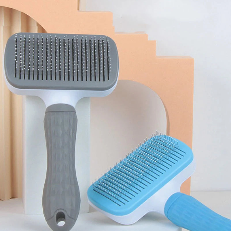 Pet Dog Brush Cat Comb Self Cleaning Pet Hair