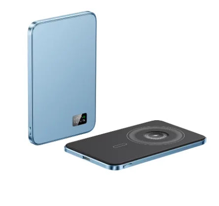 New Ultra thin Alloy Powerbank Magnetic Power