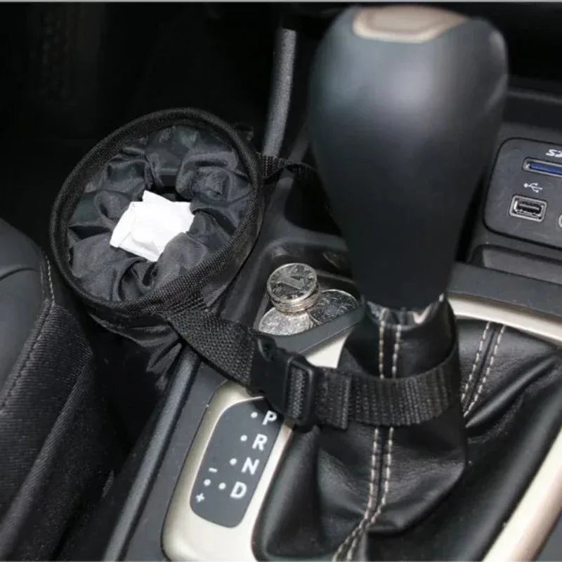 Car Seat Back Trash Holder Hang Litter Bag