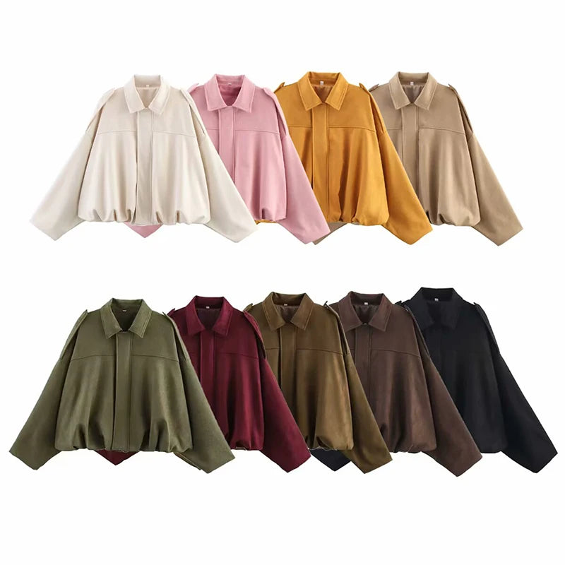 Women's Autumn Jacket Fashion Bomber Jackets Coats