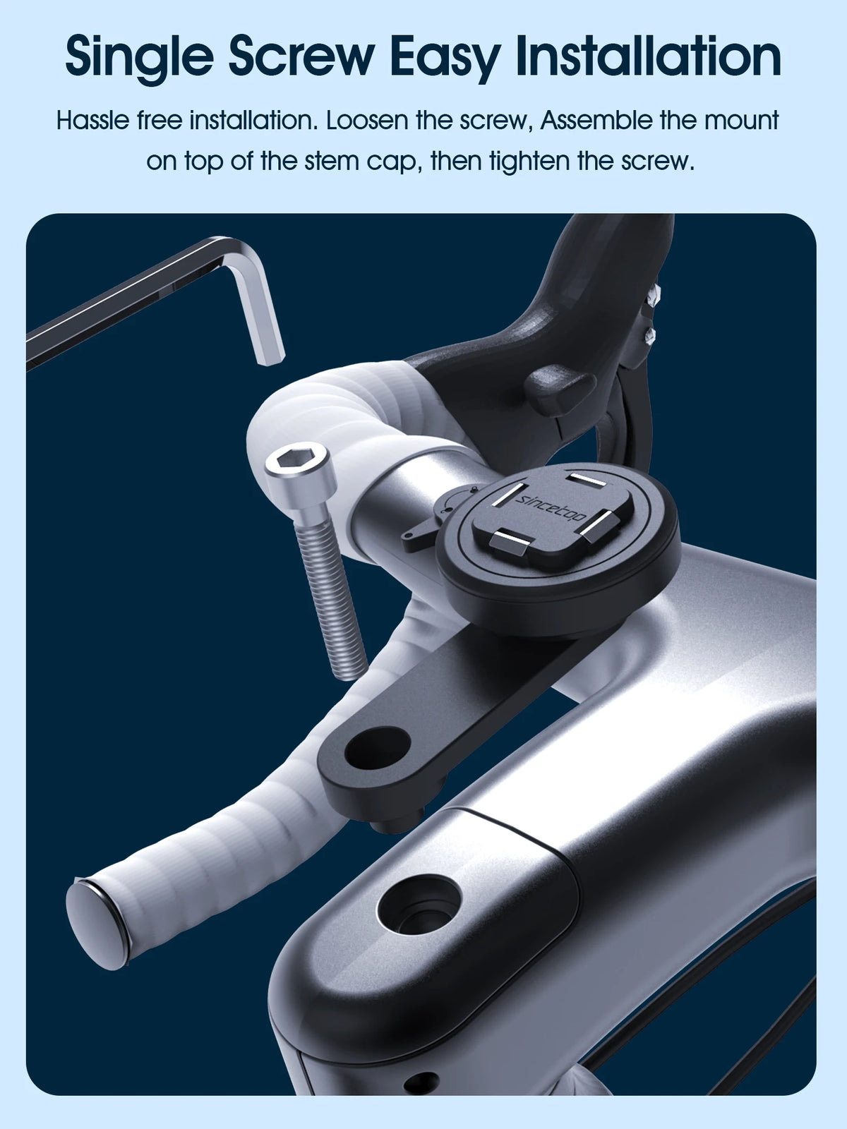 Aluminium Phone Holder for Bicycle Accessories