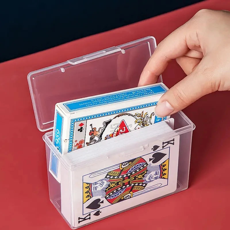 Playing Card Box Clear Deck Case