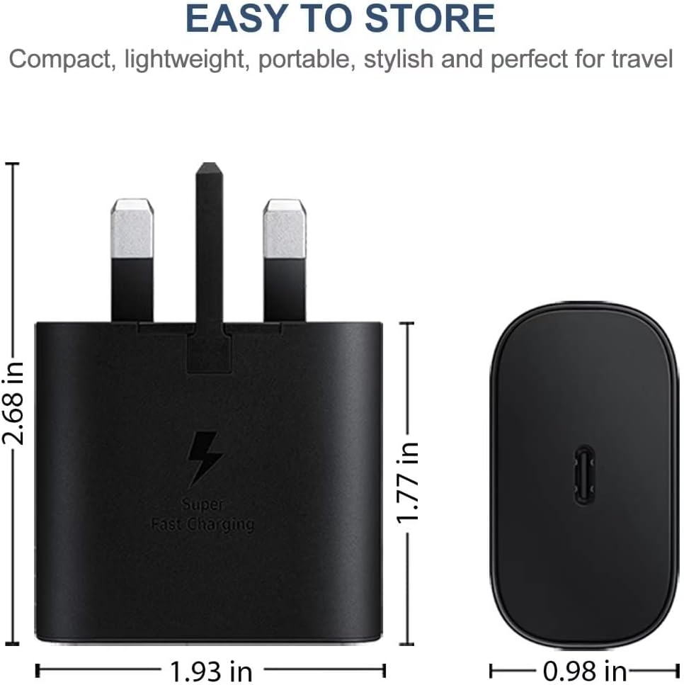 Samsung Genuine 25W USB C Fast Charging Adaptor Plug
