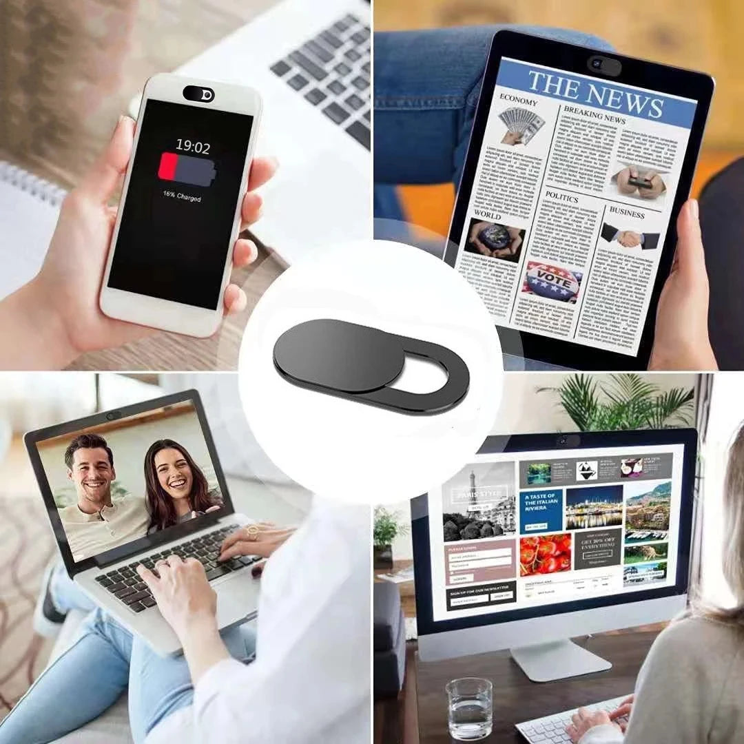Webcam Cover Shutter Magnet Slider Plastic Camera