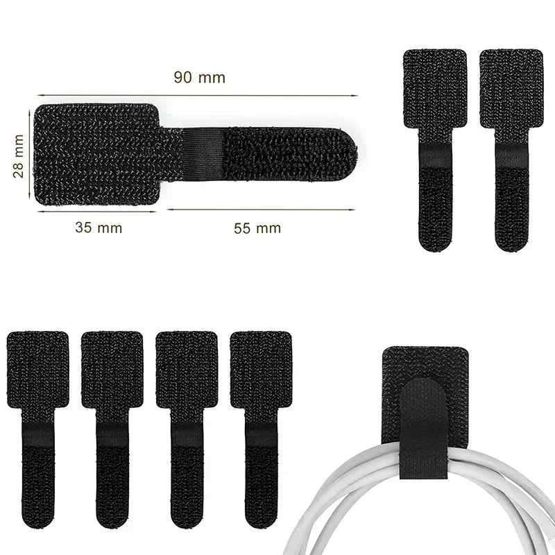 Reusable Cable Organizer Desk Wire Manager